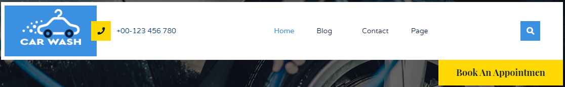 Image showing for front end of menu