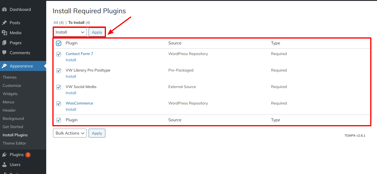 Image showing for how to upload plugin folder