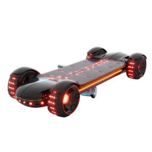 Neon Glide Hoverboard