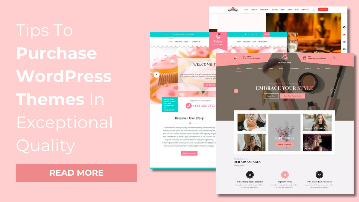 Tips To Purchase WordPress Themes In Exceptional Quality
