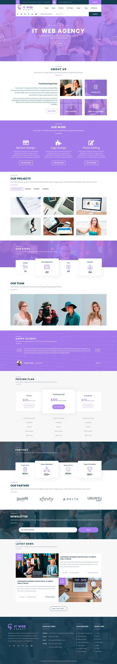 IT Company WordPress Theme IT Company WordPress Theme