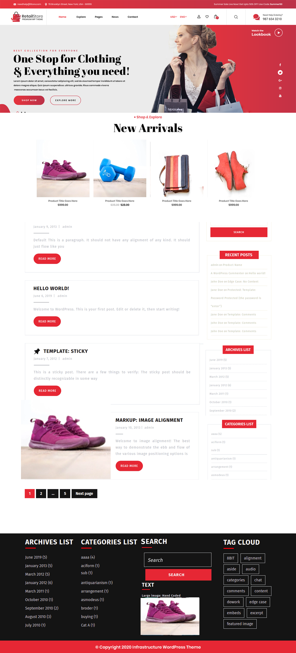 Free Storefront WordPress Theme Free Storefront WordPress Theme