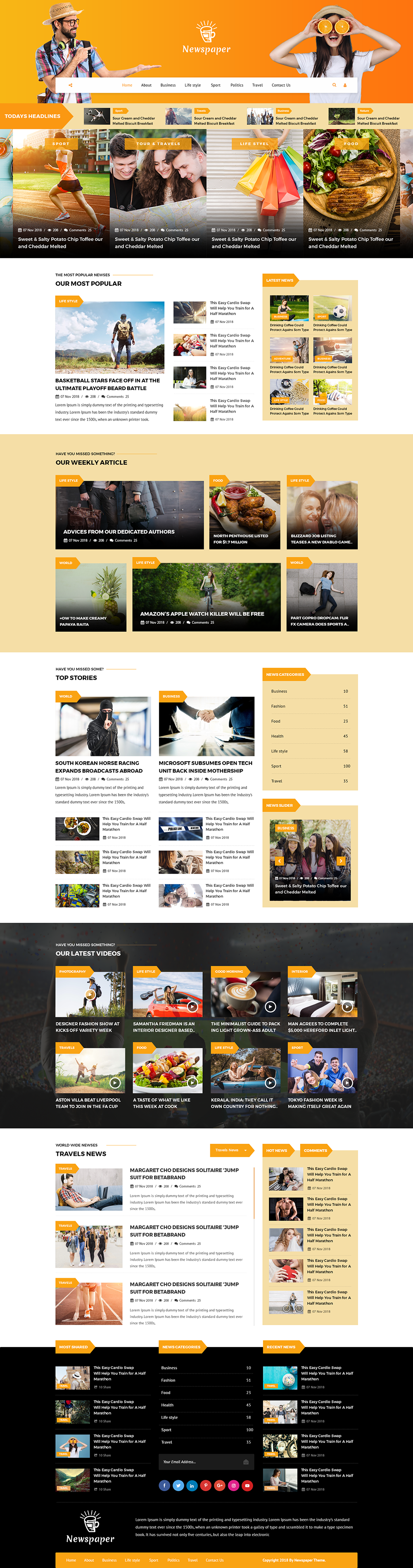 Newspaper WordPress Theme Newspaper WordPress Theme
