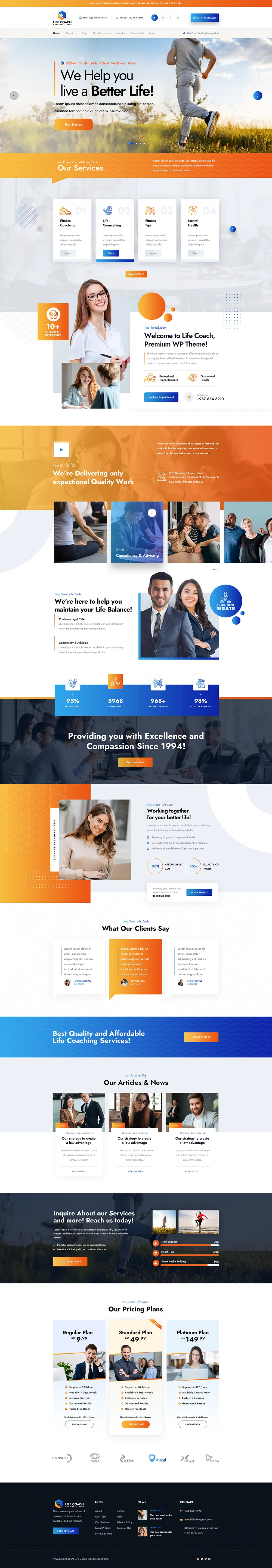 Life Coach WordPress Theme Life Coach WordPress Theme