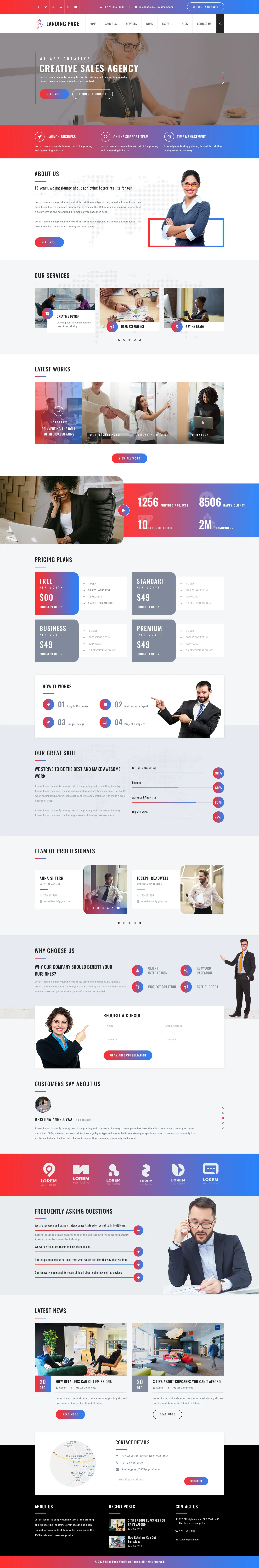 WordPress Sales Page Theme WordPress Sales Page Theme