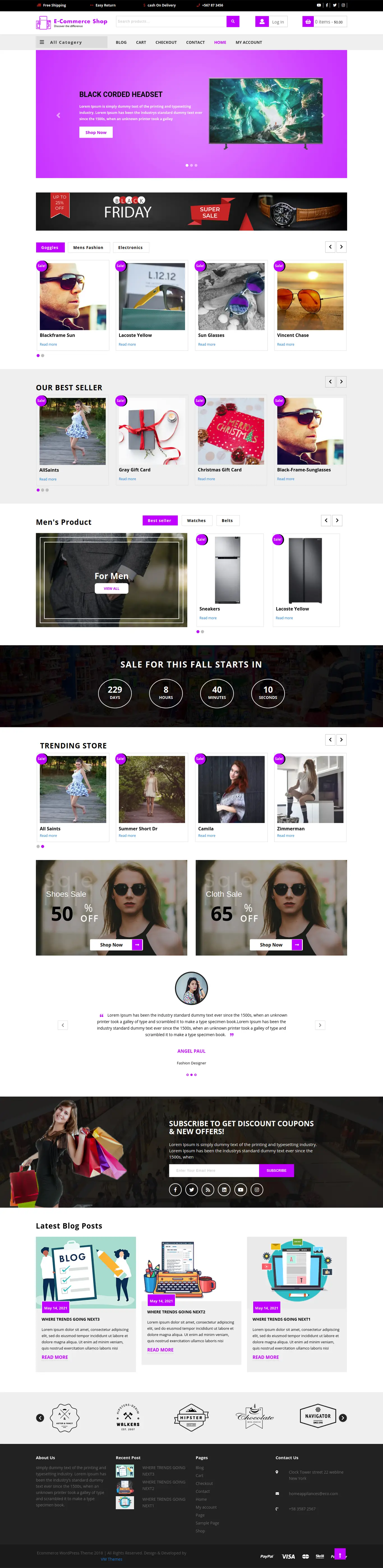 Home Appliances WordPress Theme Home Appliances WordPress Theme