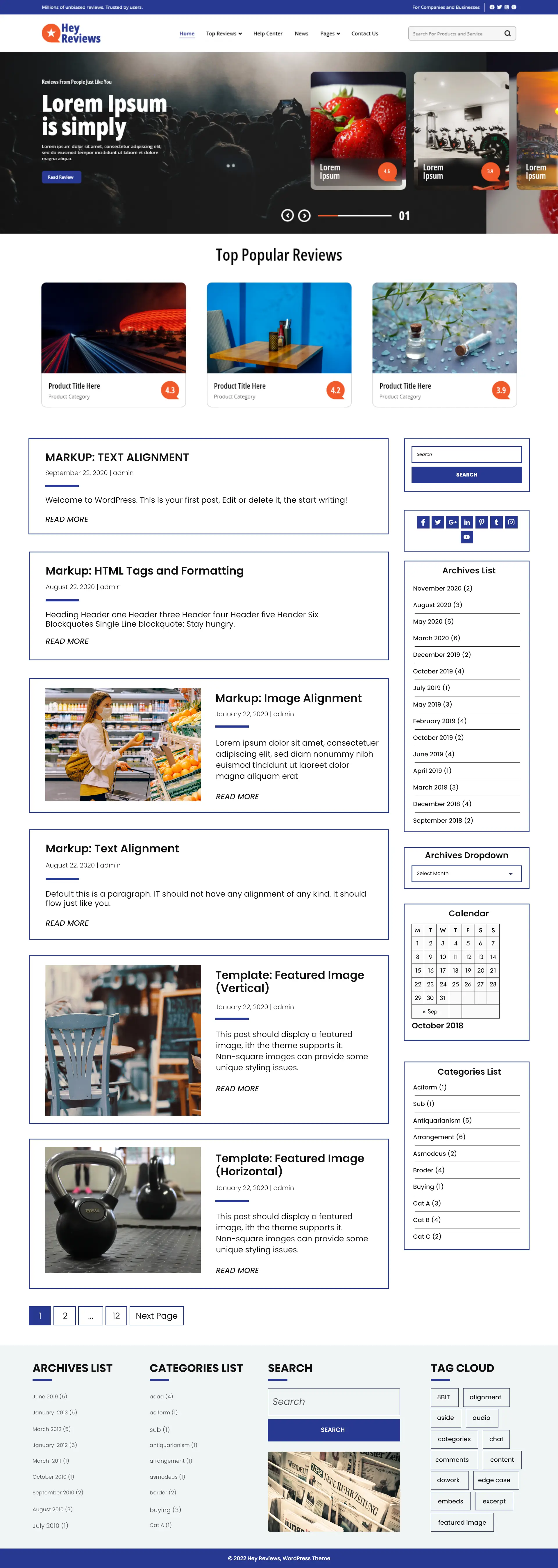Free Review WordPress Theme Free Review WordPress Theme