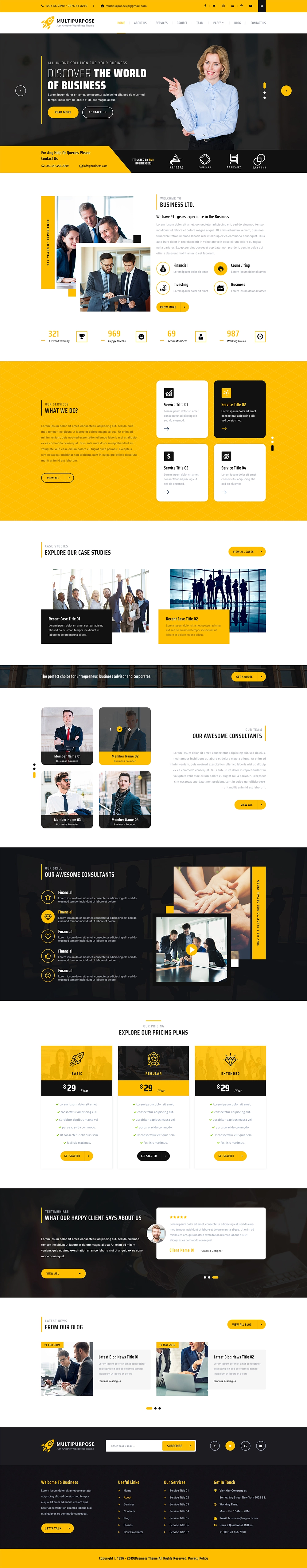 Multipurpose WordPress Theme Multipurpose WordPress Theme