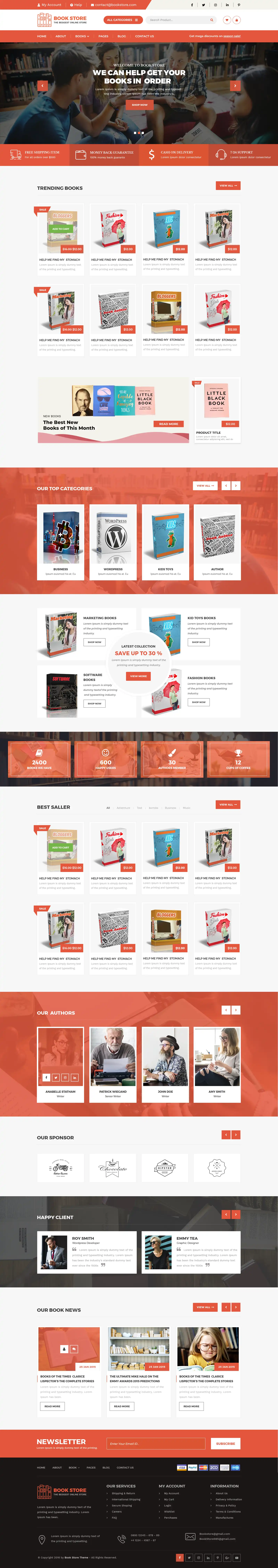 Ebook Store WordPress Theme Ebook Store WordPress Theme