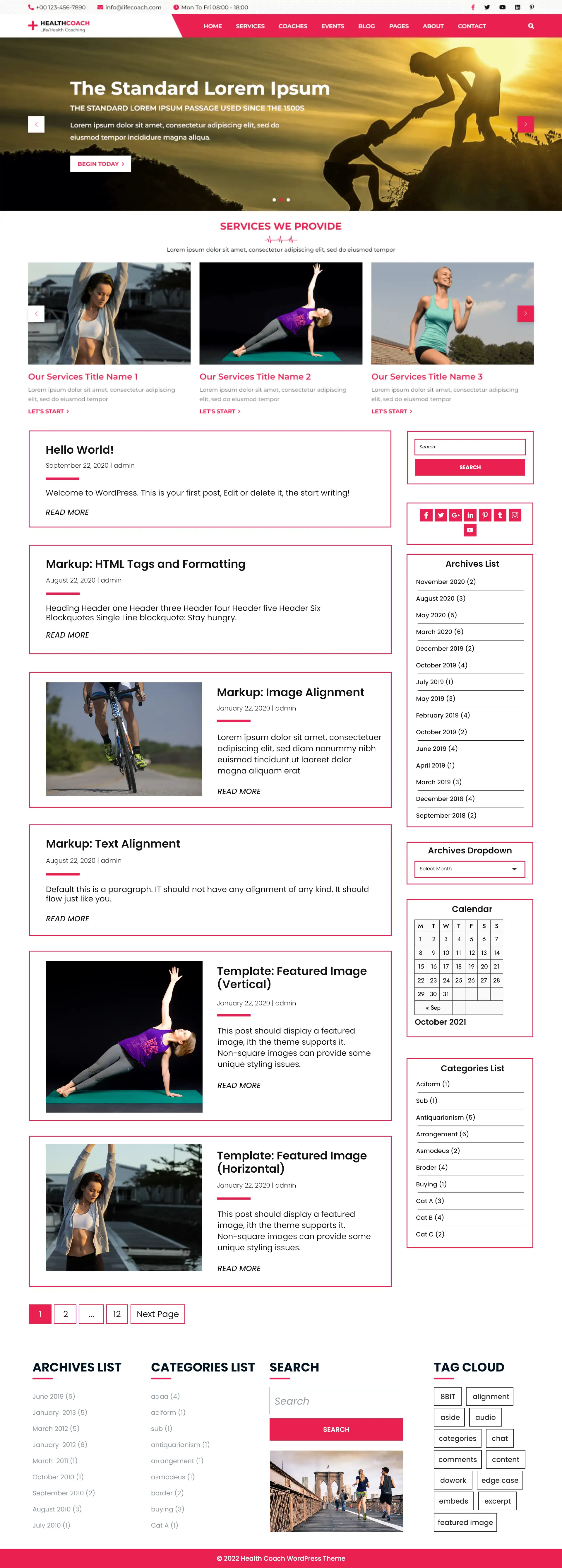 Free Nutritionist WordPress Theme Free Nutritionist WordPress Theme