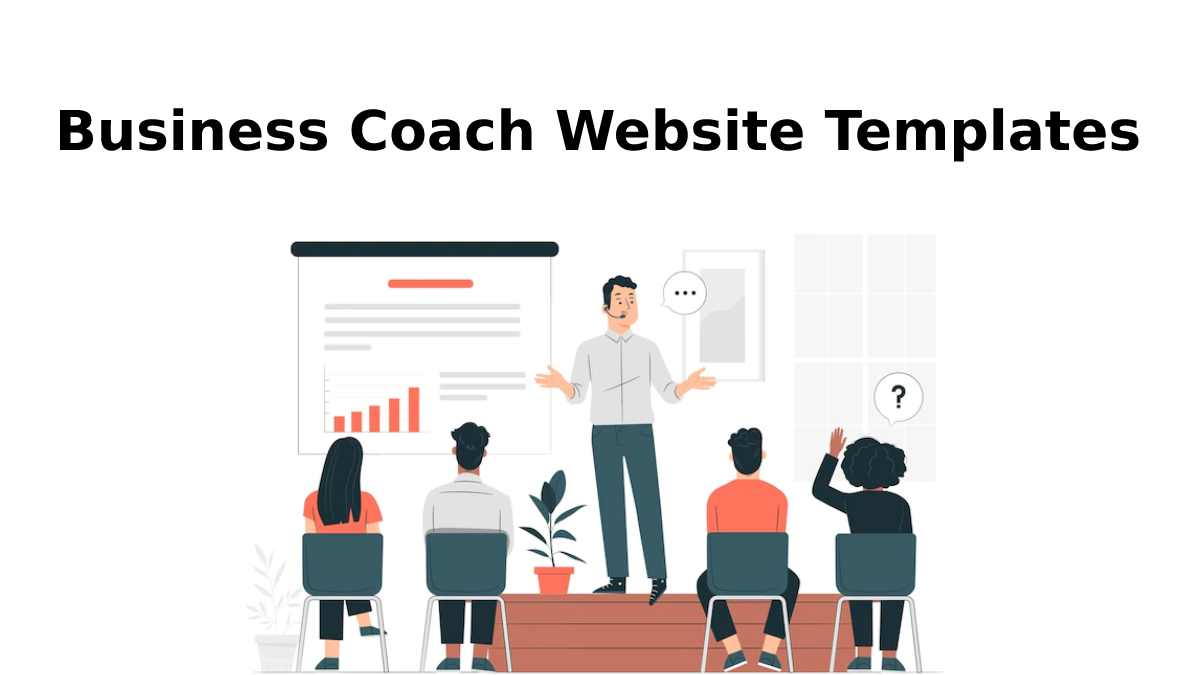 Business Coach Website Templates