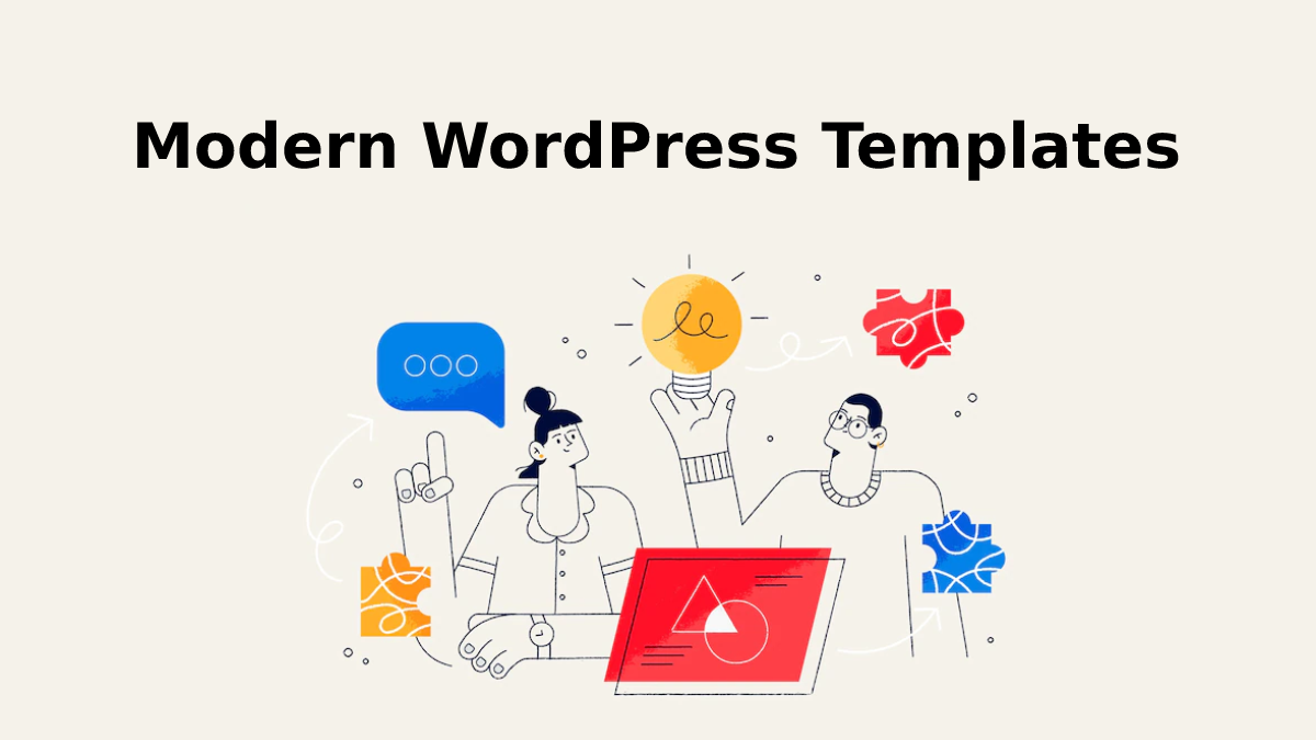 Premium Modern WordPress Templates