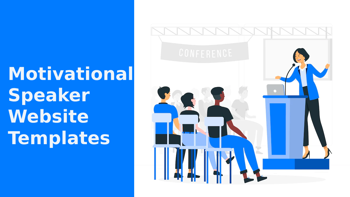 Motivational Speaker Website Templates