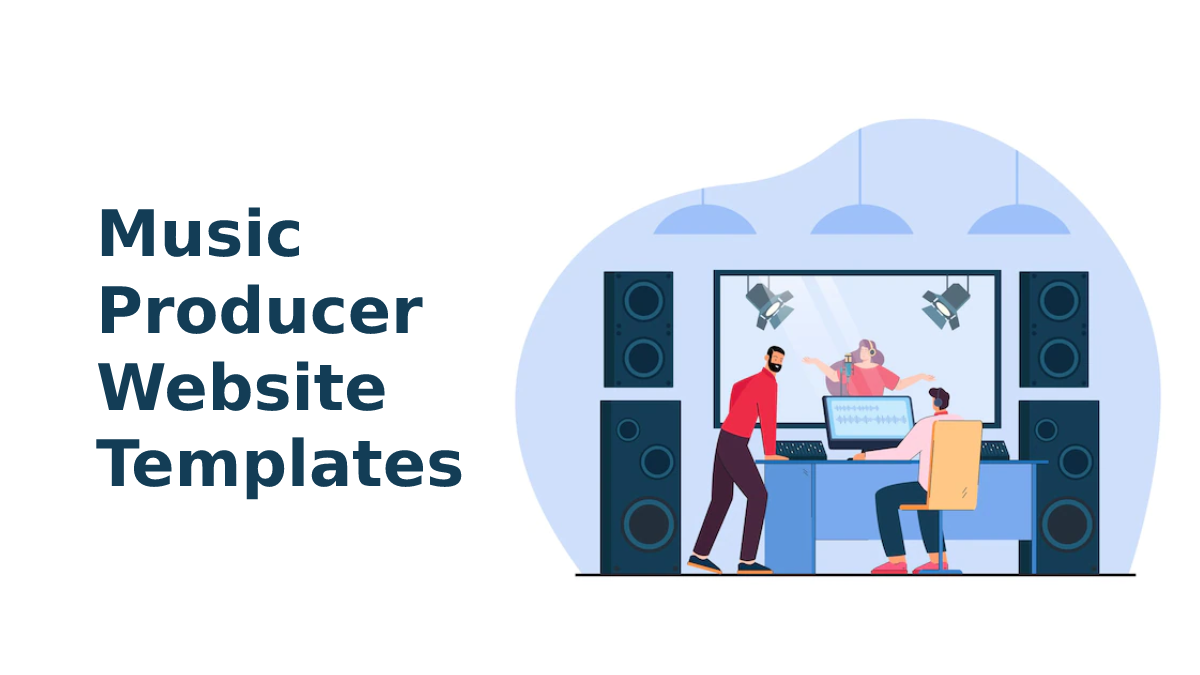 Music Producer Website Templates | WordPress Themes