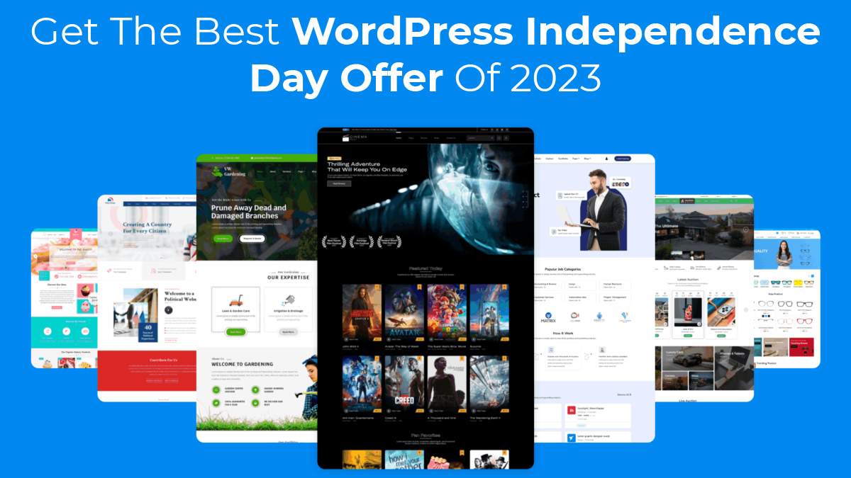 Get The Best WordPress Independence Day Offer Of 2023 