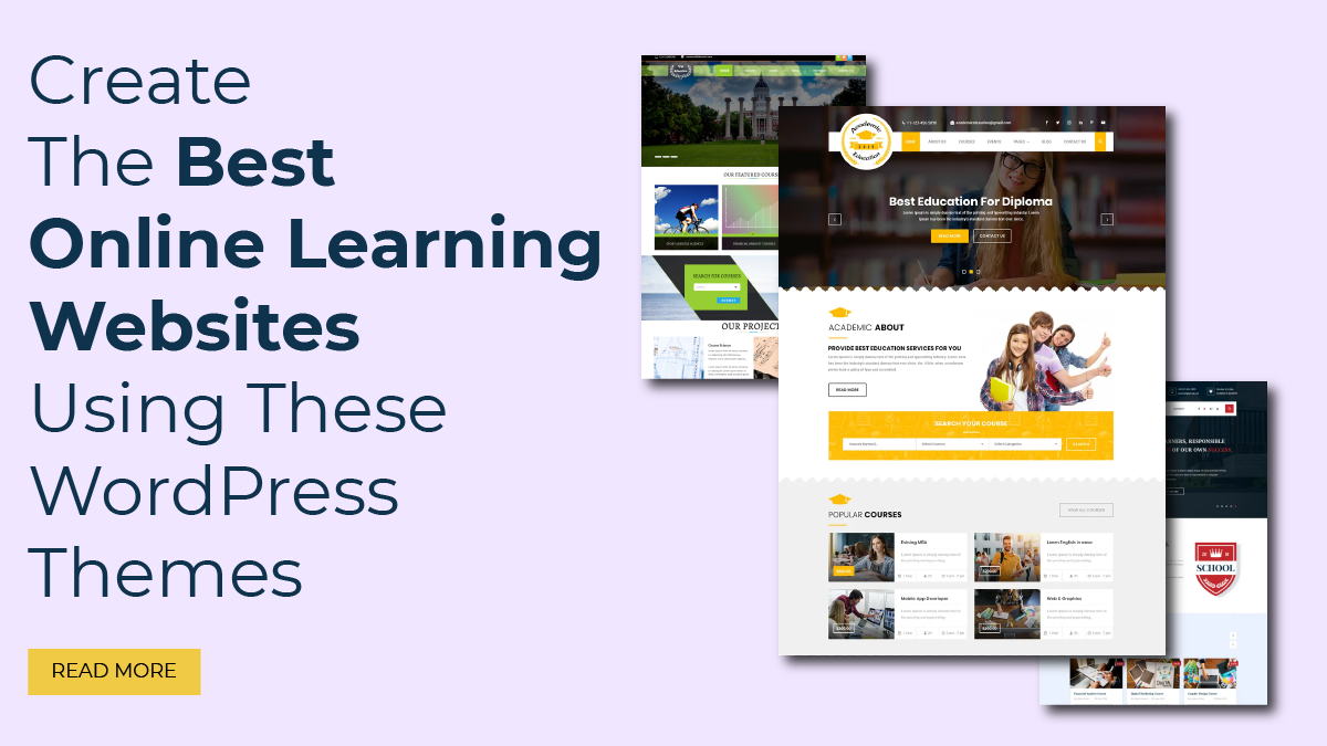 Create The Best Online Learning Websites Using These WordPress Themes