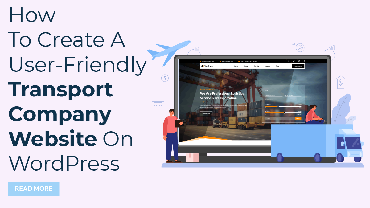 transport-company-website