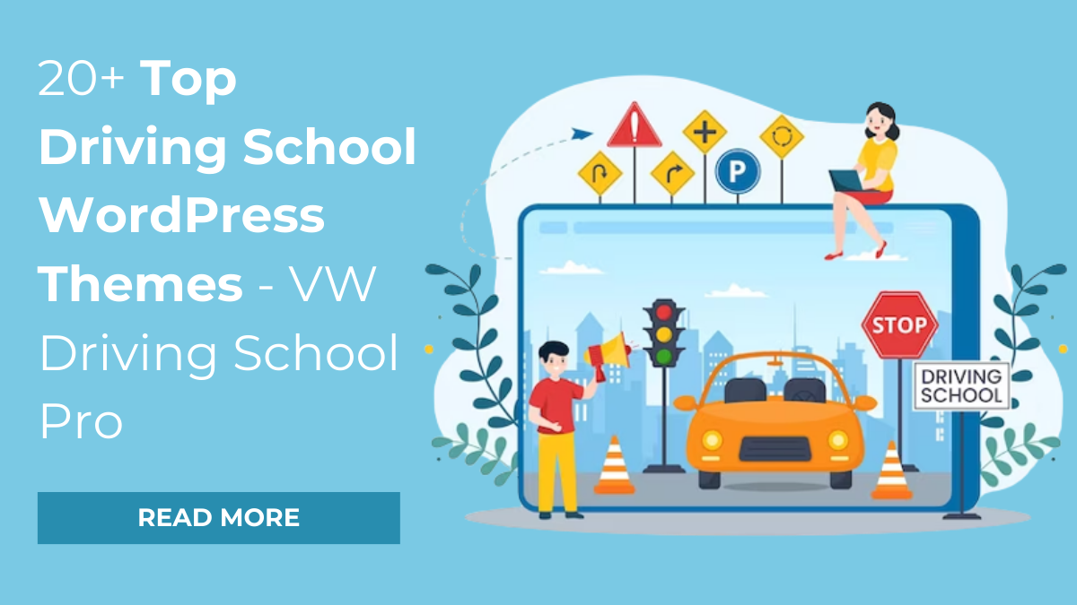 20+ Top Driving School WordPress Themes