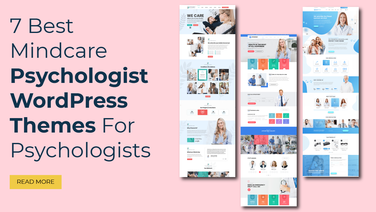 7 Best Mindcare Psychologist WordPress Themes For Psychologists