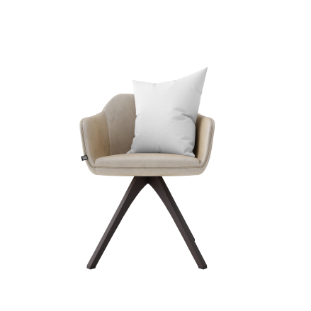 Beige Cushion Chair