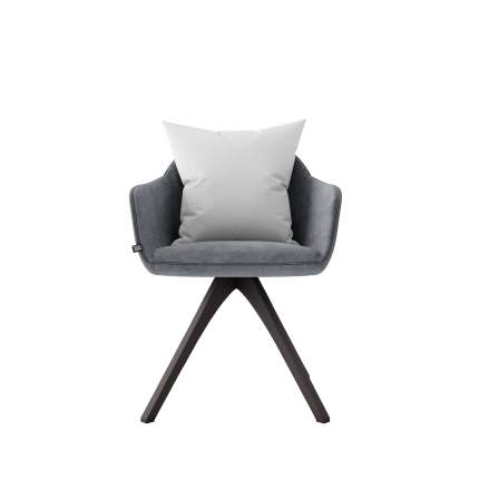 Grey Cushion Chair