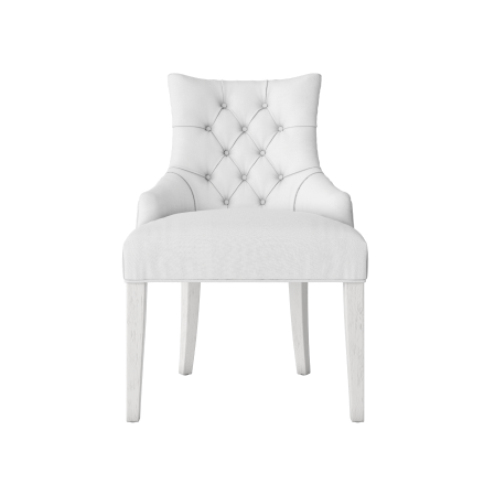 White Cushion Chair